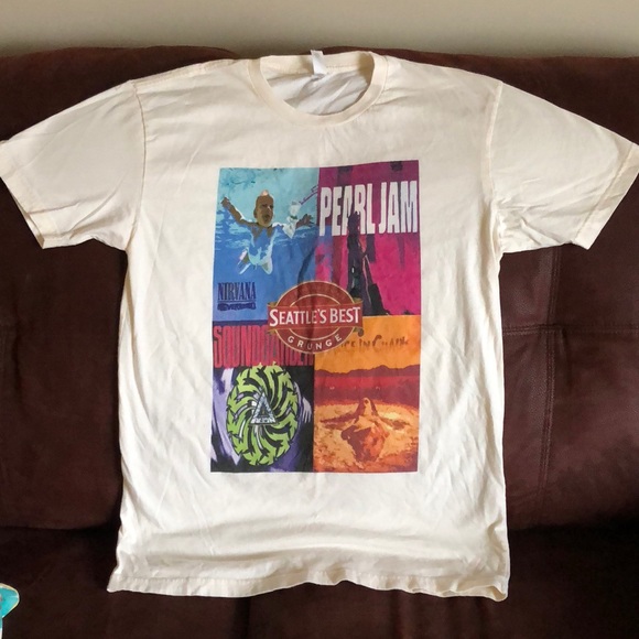 Grunge band shirts Clearance